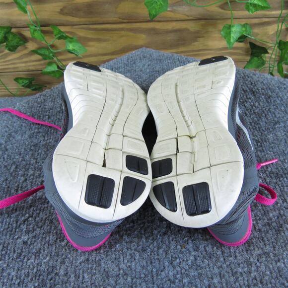 Nike Women's Free 3.0 Sneaker Gray Synthetic Sz 7.5 Medium Used 2025‎ - Picture 5 of 6